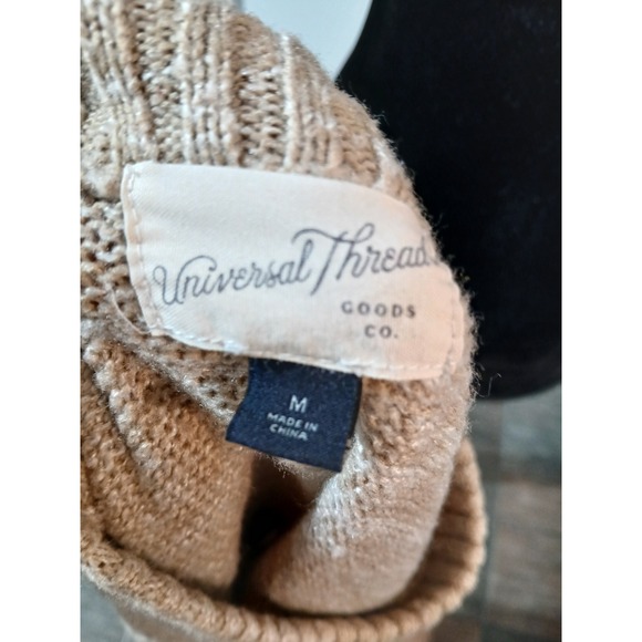 Universal Thread Women Striped V Neck Long Sleeve Sweater Size M - Picture 2 of 7